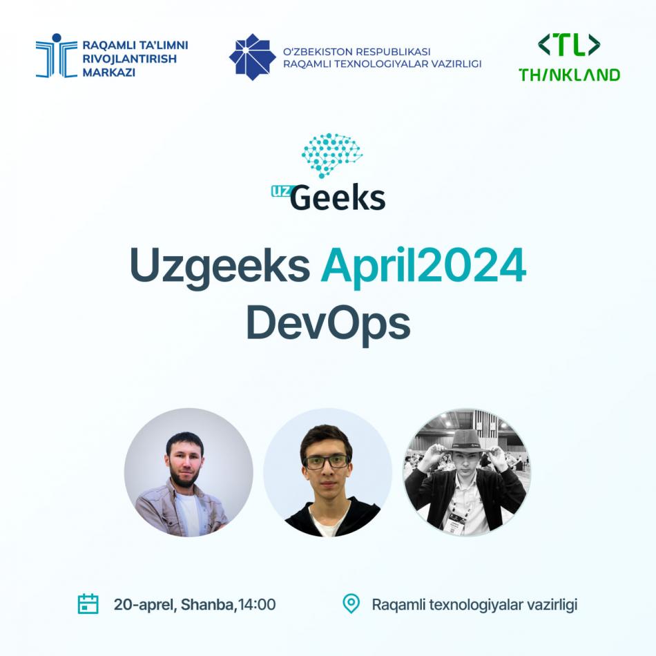 UzGeeks April2024 DevOps Day Meetup