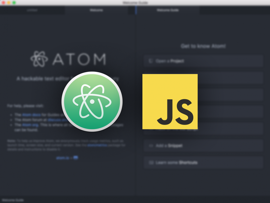 Atom va JavaScript(Frontend)!